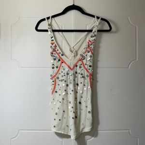 BRAND NEW SEQUINS BEADED TANK